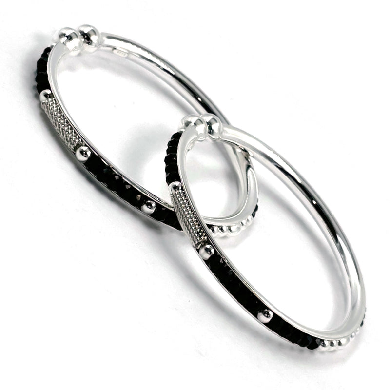 Crystal Design Kids Silver Bracelet - Daya Jewellers